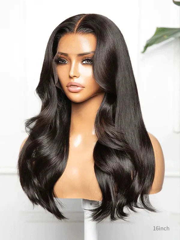 Skylar | Human Hair T Part Lace Front Wig 180 Density 18 Inch