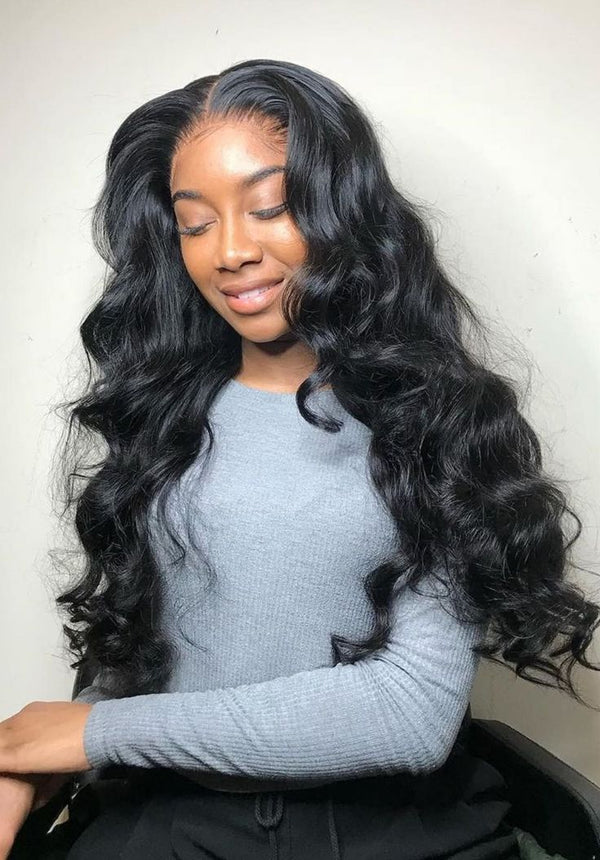 Audrey |  Human Hair Hd Lace Front Wig 200 Density 24 Inch