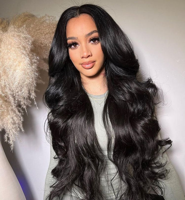 Maya |  Human Hair T Part Lace Front Wig 180 Density 30 Inch