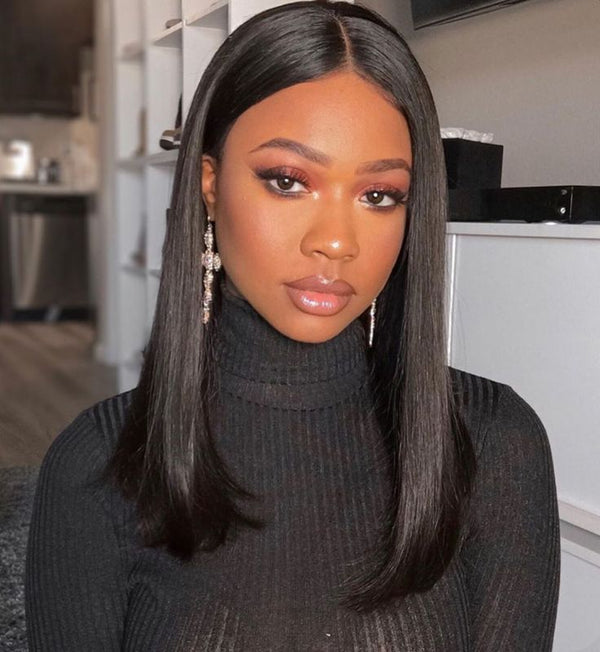 Isabella | Human Hair Hd Lace Front Wig 200 Density 16 Inch
