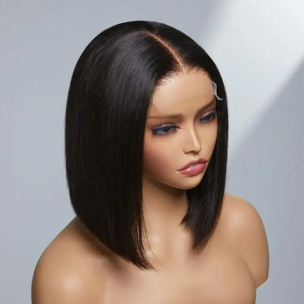 Emma | Human Hair T Part Lace Front Wig 180 Density 10 Inch